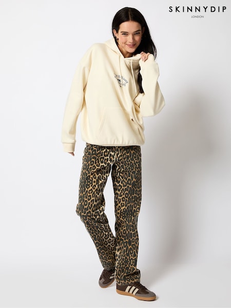 Skinnydip White Out Of Your League Pickleball Hoodie (F11861) | $66