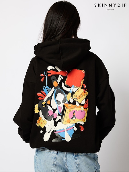 Aardman x Skinnydip Feathers Hoodie (F11895) | ‏191‏₪