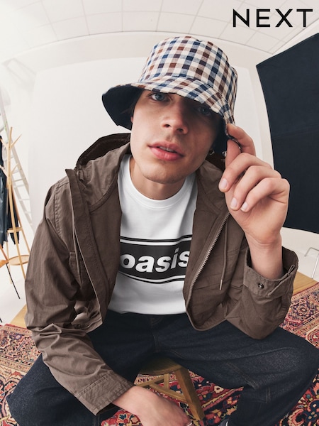 Multi Reversible Check Bucket Hat (F12019) | €18