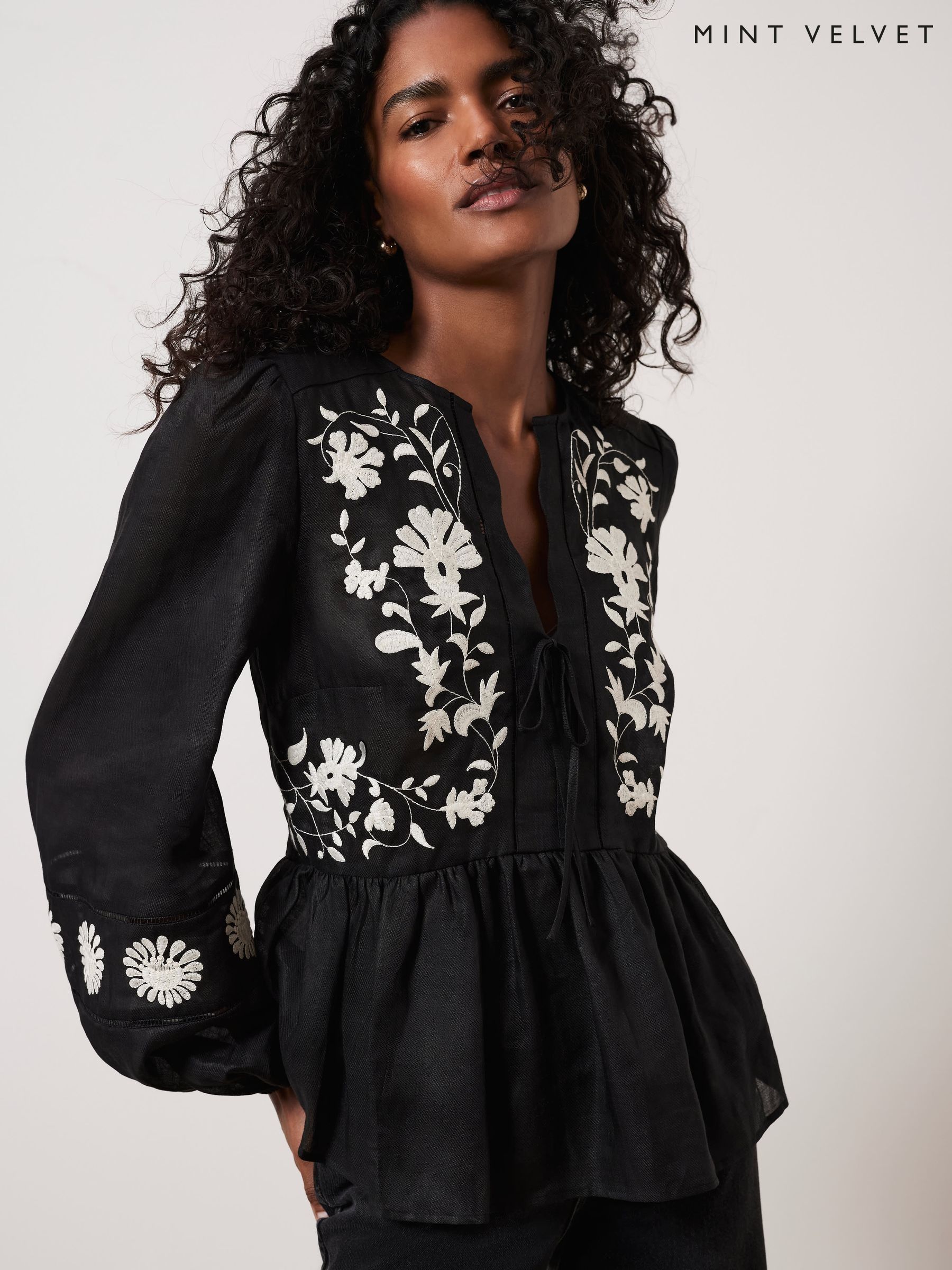 mint velvet blouses