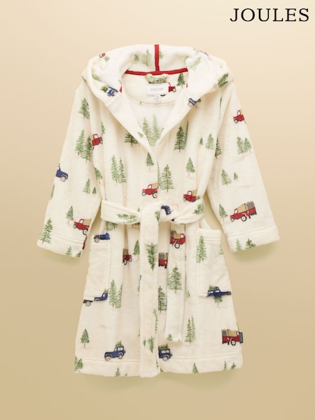 Cream - Joules Snug Morgenmantel für Jungen (F12087) | 0 €