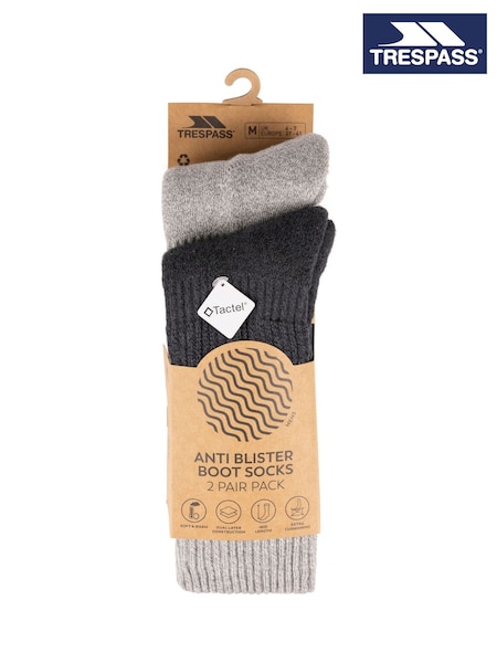 Trespass Male Hitched Black Socks (F12099) | AED122