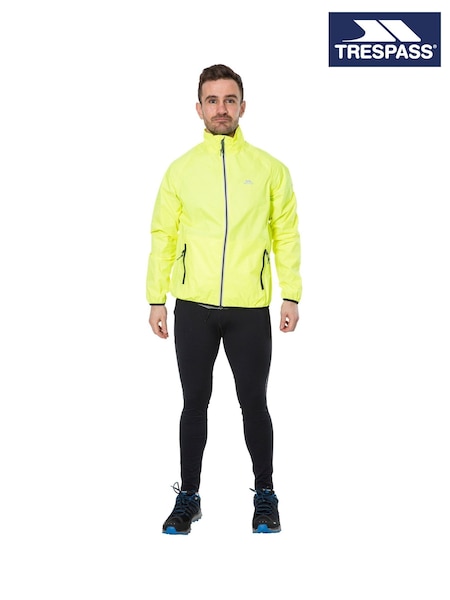 Trespass Male Yellow Retract Active Packaway Jacket (F12106) | AED186