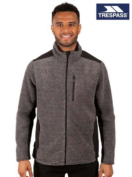 Trespass Male Grey Faratino Fleece (F12113) | €58