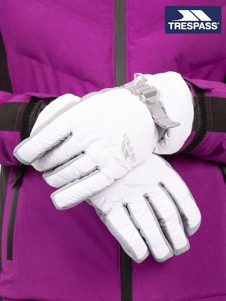 Trespass Female Vizza Ii White Gloves (F12123) | R$ 195
