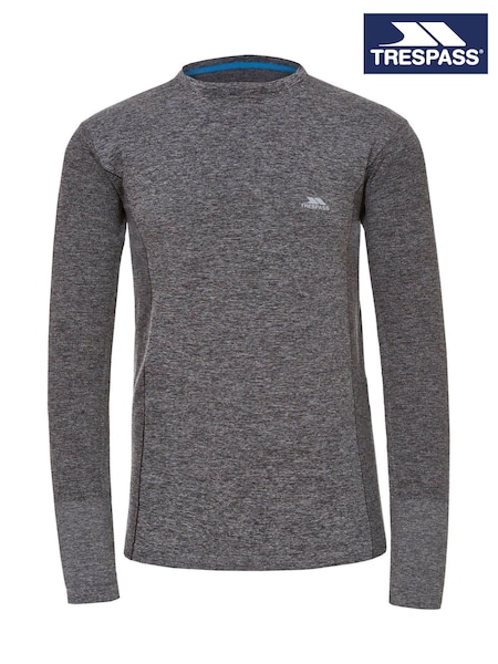 Trespass Male Timo Active Black Top (F12131) | ‏106‏₪