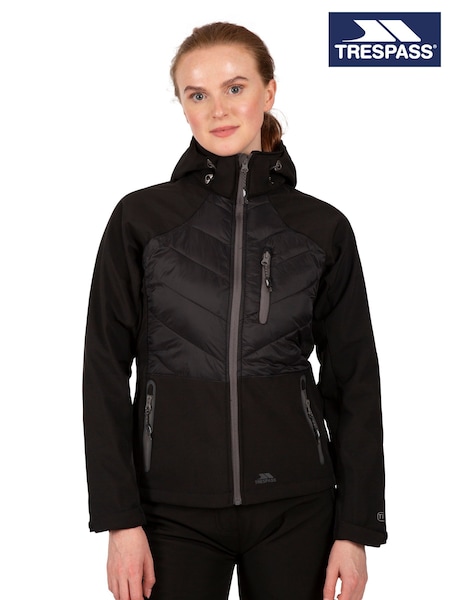 Trespass Female Elvira Softshell Black Jacket (F12137) | €86