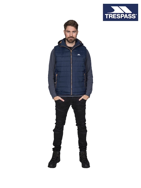 Trespass Male Blue Franklyn Padded Gilet (F12157) | €42