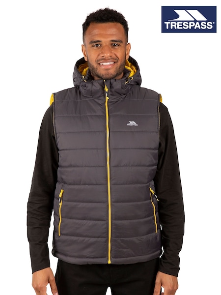 Trespass Male Grey Franklyn Padded Gilet (F12179) | €42