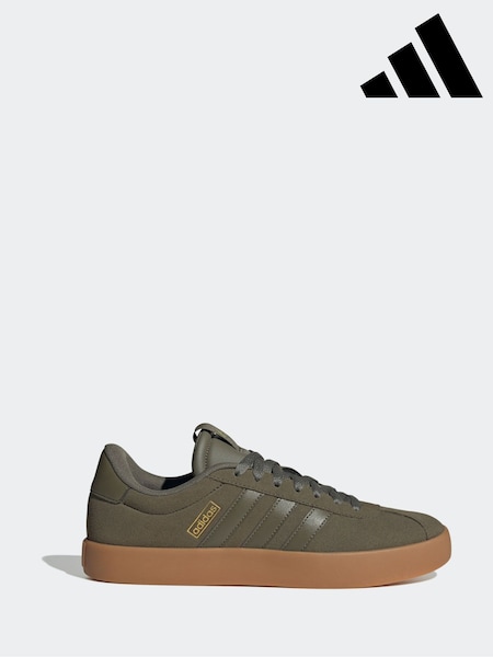 adidas Light Green VL Court Trainers (F12224) | AED349