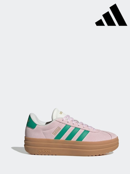 adidas Pink VL Court Bold Trainers (F12226) | R$ 690