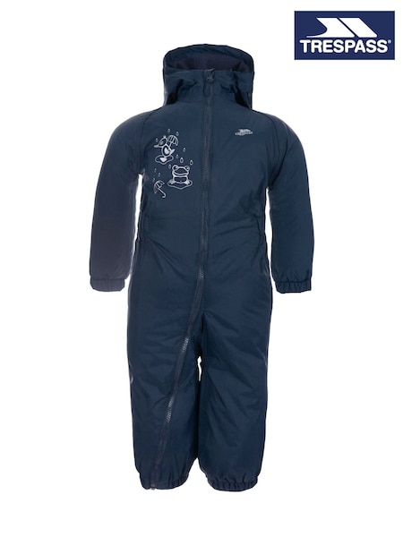 Trespass Babies Blue Dripdrop Snowsuits (F12418) | ‏131‏₪