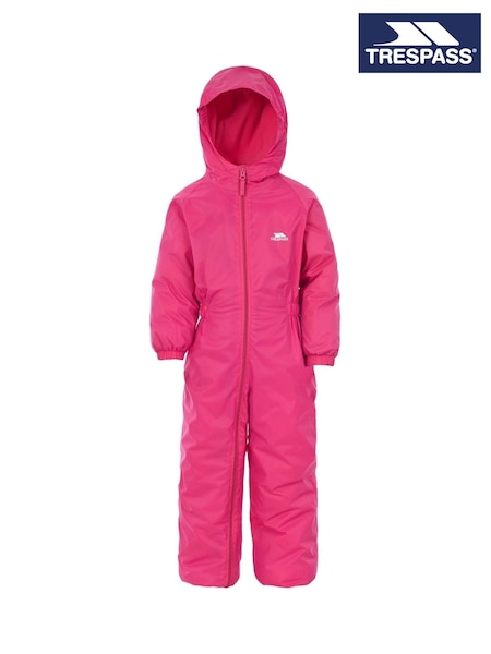 Trespass Childs Pink Dripdrop Snowsuits (F12419) | €38