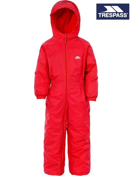 Trespass Red Dripdrop Childs Rain Suit (F12422) | R$ 265