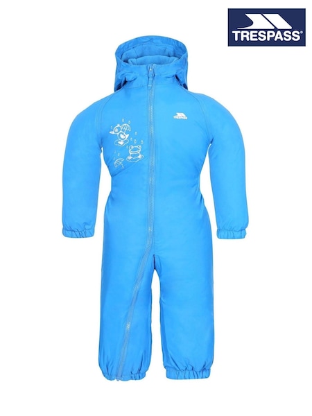 Trespass Babies Blue Dripdrop Snowsuits (F12424) | ‏131‏₪