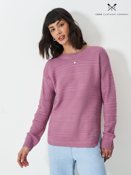 Violetti - Crew Clothing Stitch Detail Jumper (F12515) | €77
