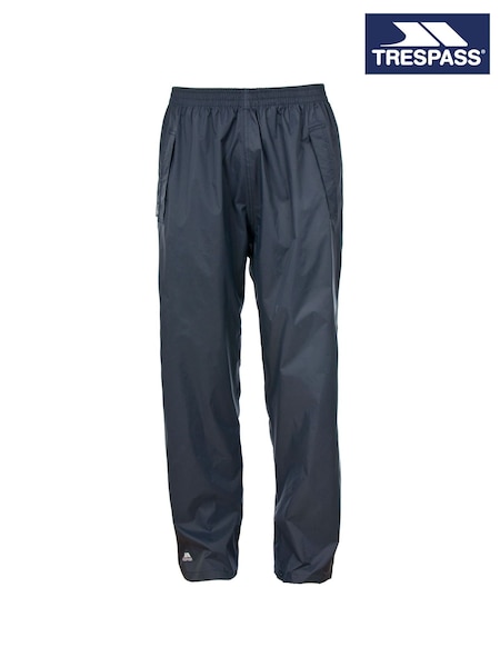 Trespass Unisex Grey Qikpac Packaway Trousers (F12639) | €34