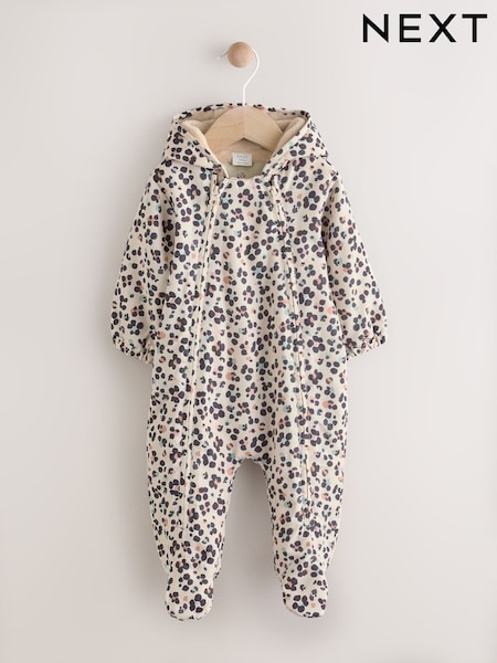 Animal Printed Hooded - Nylon Baby Pramsuit (0mths-2yrs) (F12663) | 186 LEI - 201 LEI