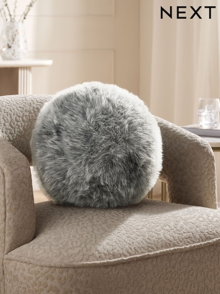 Charcoal Grey Loulou Cushion (F12715) | €21