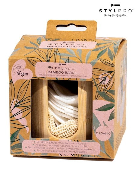 Stylpro Bam Barrel Reusable Makeup Remover Pad Set (F12837) | €17.50