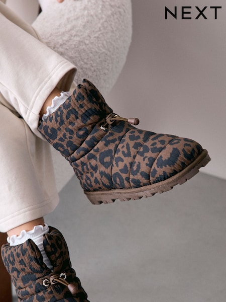 Animal - Quilted Boot Slippers (F12921) | 36 €