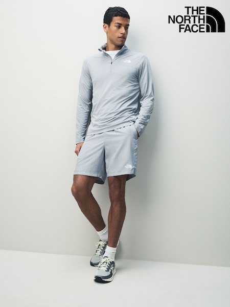 The North Face Grey 24/7 Quarter Zip Tshirt (F13060) | 223 QAR