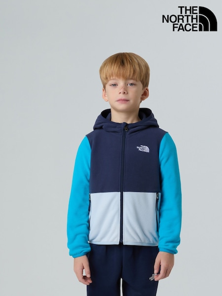 The North Face Blue Glacier Full Zip Hooded Fleece (F13168) | €44