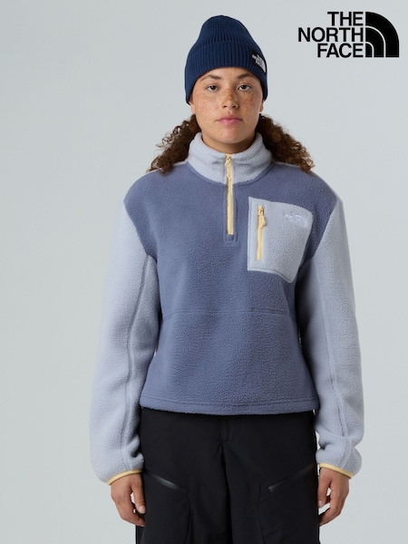 The North Face Blue Yumiori 1/4 Zip Fleece (F13182) | €99