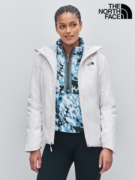 The North Face White Quest Insulated Waterproof Rain Jacket (F13307) | €212