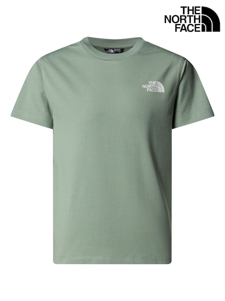 The North Face Green Teen Simple Dome T-Shirt (F13312) | €25