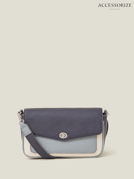 Accessorize Colourblock Faux Leather Cross-body Bag (F13367) | kr740