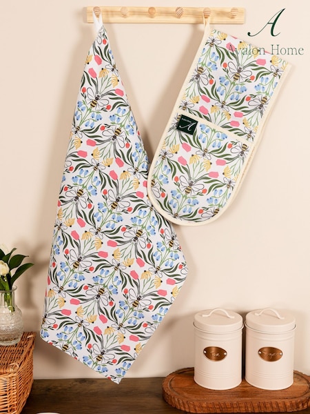 Avalon Home Multi British Bees Tea Towel (F13421) | €18