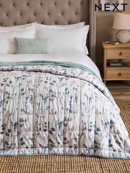 Honesty Floral Print Bedspread (F13479) | €43 - €76