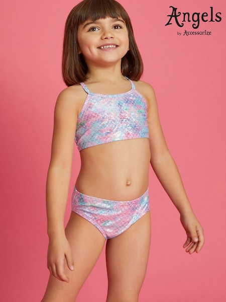 Angels By Accessorize Girls Mermaid Bikini Set (F13650) | ‏80‏₪ - ‏85‏ ₪
