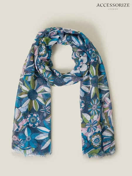 Accessorize Geometric Floral Scarf (F13654) | € 29