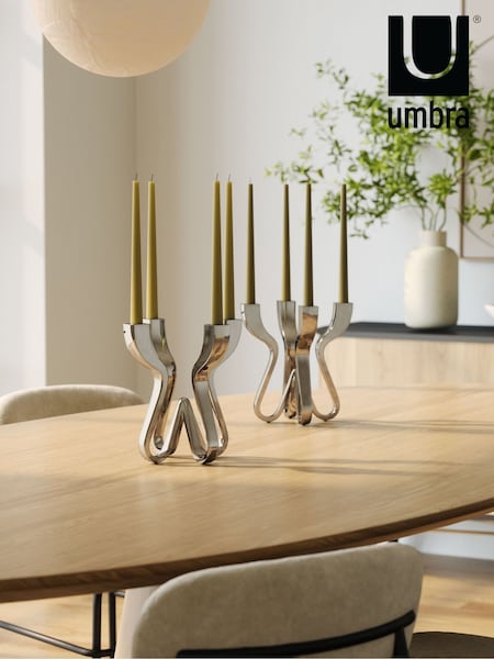 Umbra Chrome Chorus Candelabra Candle Holder (F13766) | €106