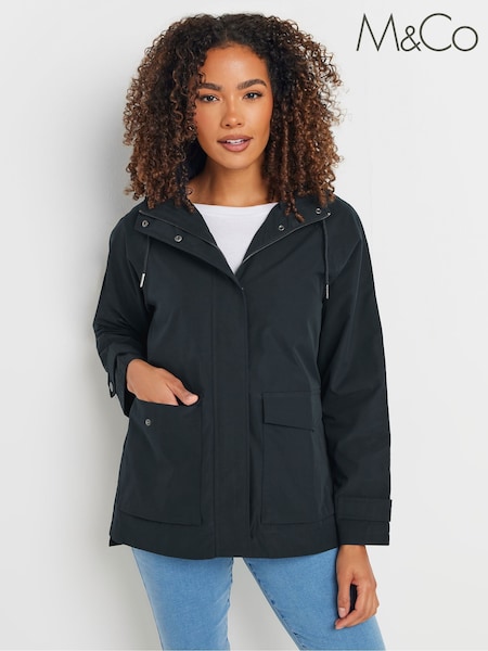 M&Co Short Rain Coat (F13774) | 320 LEI