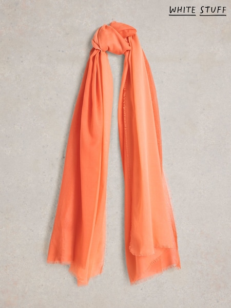 White Stuff Red Oversized Penny Plain Scarf (F13844) | €35