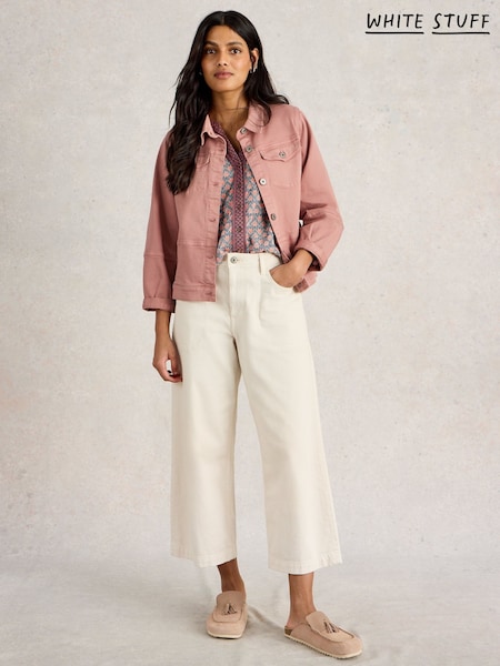 Розовый - White Stuff Camille Denim Jacket (F13889) | €99