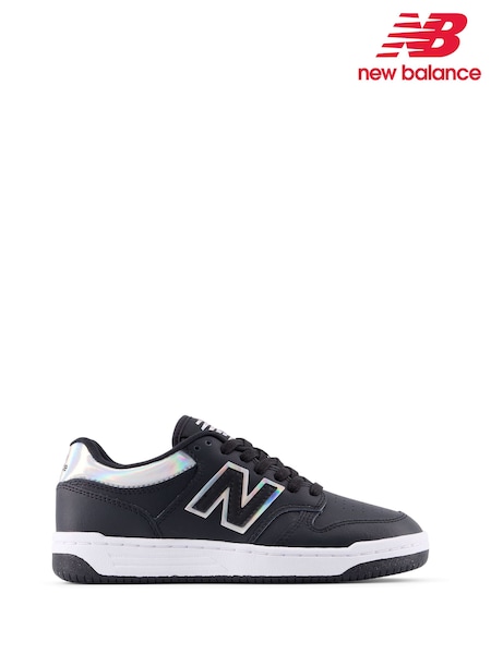 New Balance Black Girls Youth 480 Trainers (F13931) | €83