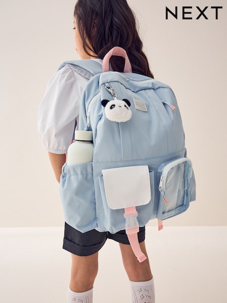 Blue Panda Keyring Backpack (F13938) | €29