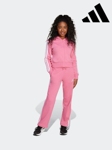 adidas Pink Essentials Tracksuit Kids (F14149) | R$ 495