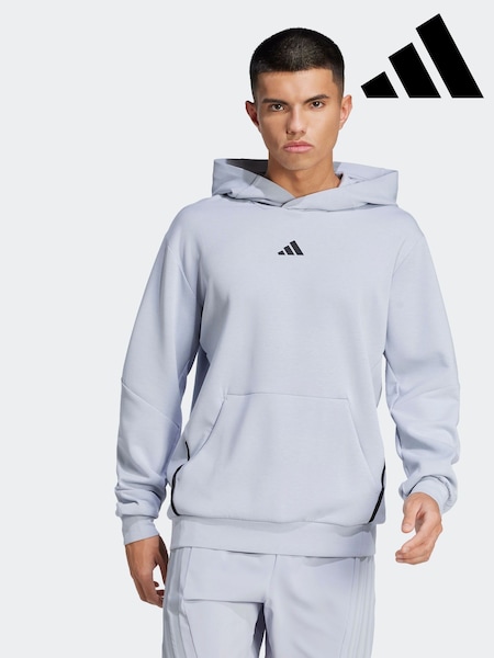 Grau - adidas Designed for Training Hoodie (F14161) | 101 €