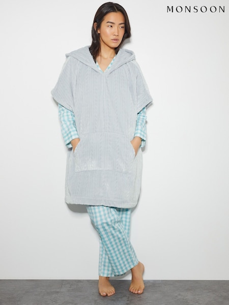 Monsoon Grey Hattie Blanket Hoodie (F14191) | €75