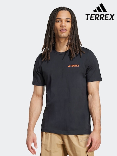 adidas Black Terrex Graphic T-Shirt (F14224) | R$ 295