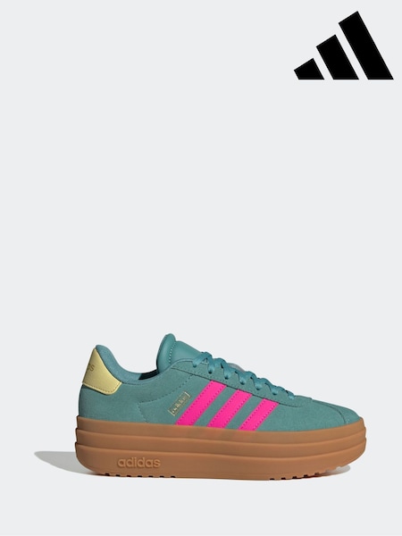 adidas Green VL Court Bold Shoes (F14242) | R$ 445