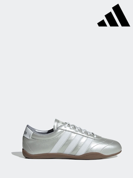 adidas Grey Grand Court Lo Trainers (F14251) | R$ 640