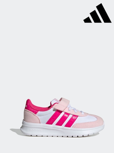 adidas Pink Run 70s 2.0 Hook and Loop Kids Trainers (F14269) | € 41