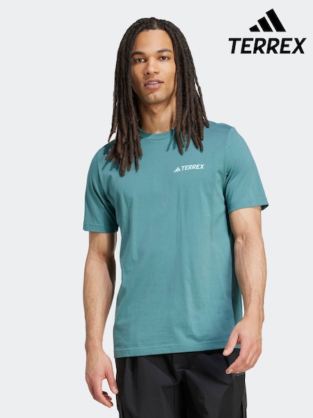 adidas Green Terrex Graphic T-Shirt (F14273) | R$ 295