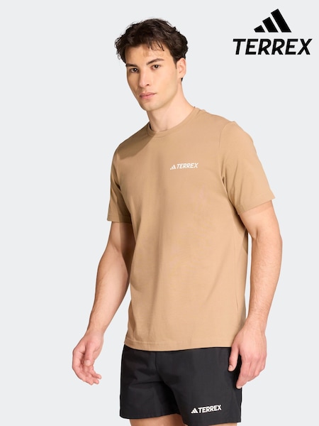 adidas Brown Terrex Graphic T-Shirt (F14318) | R$ 295
